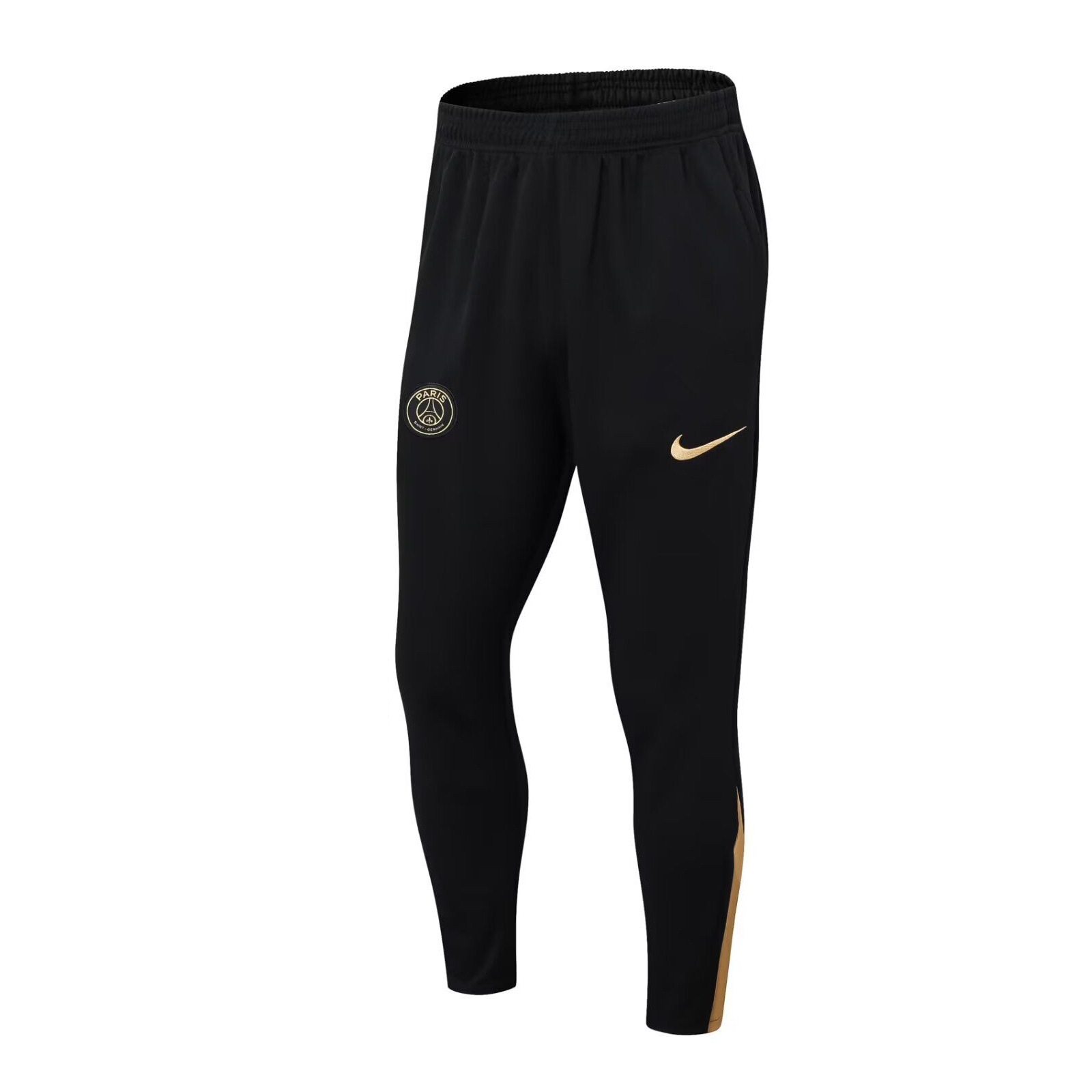 AAA Quality Paris St Germain 24/25 Black/Golden Long Pants